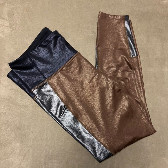 JoyLab Pants & Jumpsuits Joylab Shine Metallic High Rise Leggings Poshmark